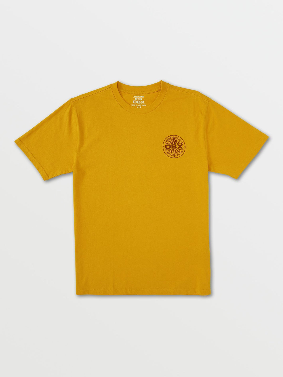 OBX Pope Compass  Short Sleeve Tee - Vintage Gold (A3502102_VGD) [F]