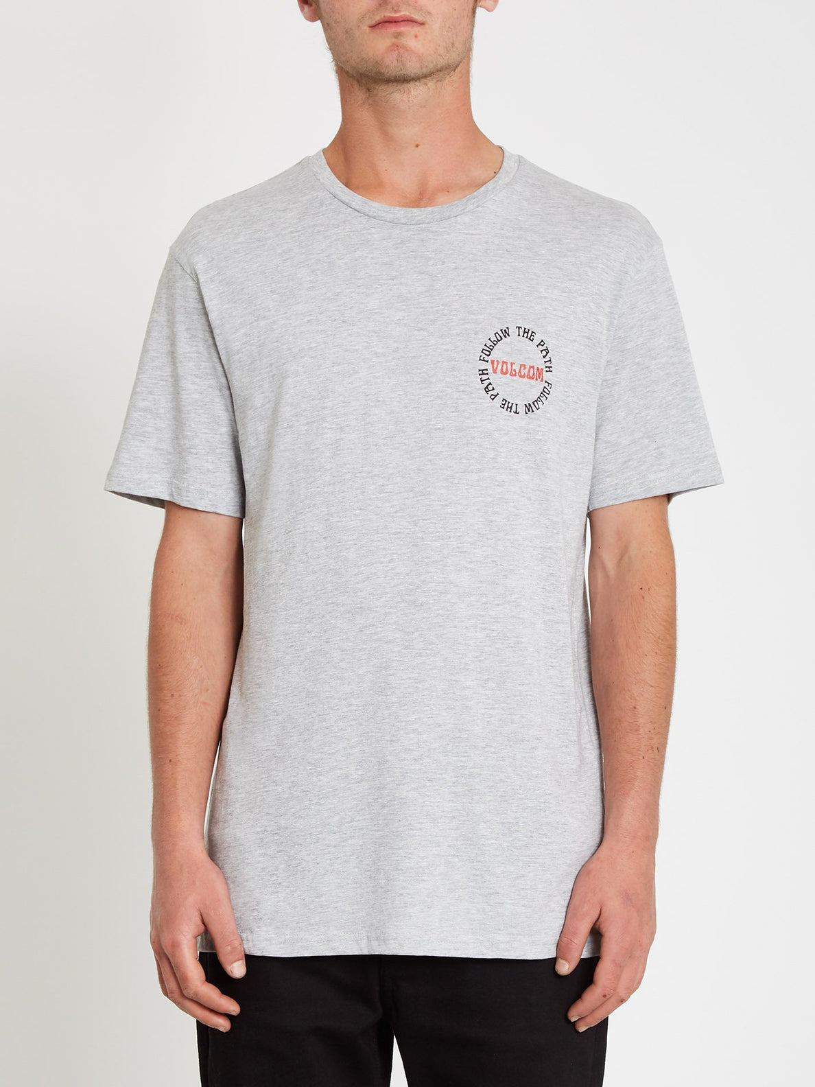 Dither T-shirt - Heather Grey (A3512119_HGR) [3]