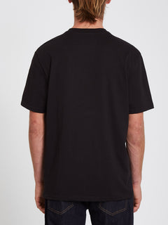 Crostic T-shirt - BLACK (A3532110_BLK) [B]