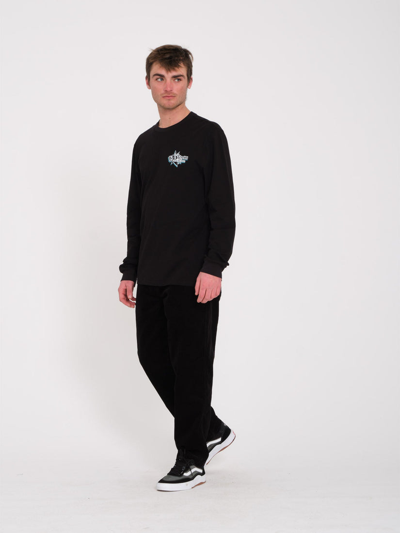 T-shirt Volcom Entertainment - BLACK