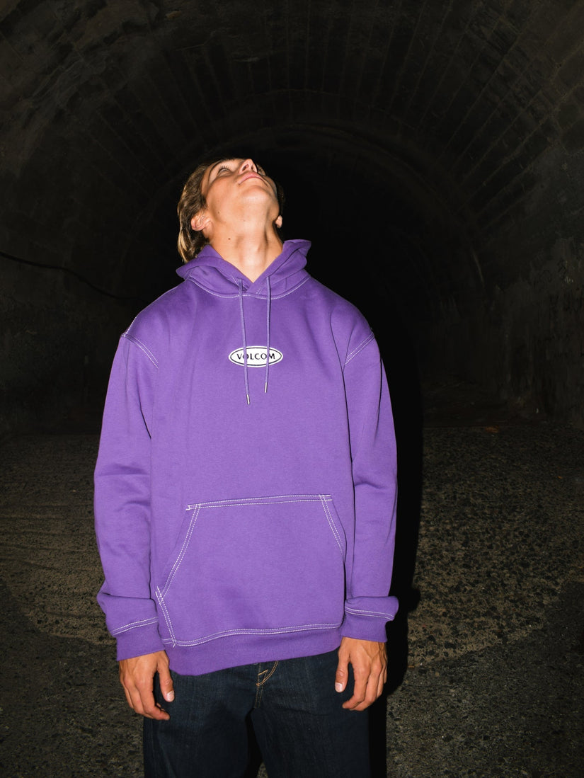 Sweat à capuche Workard - DEEP PURPLE