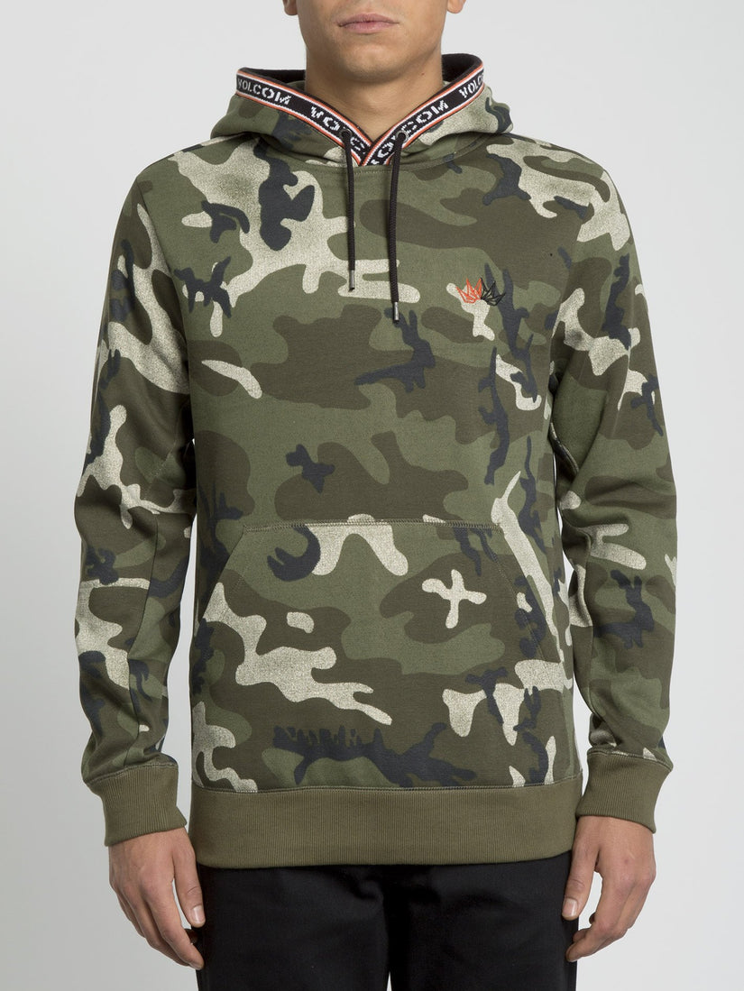Forward To Past Pullover - Camouflage (A4131910_CAM) [F]