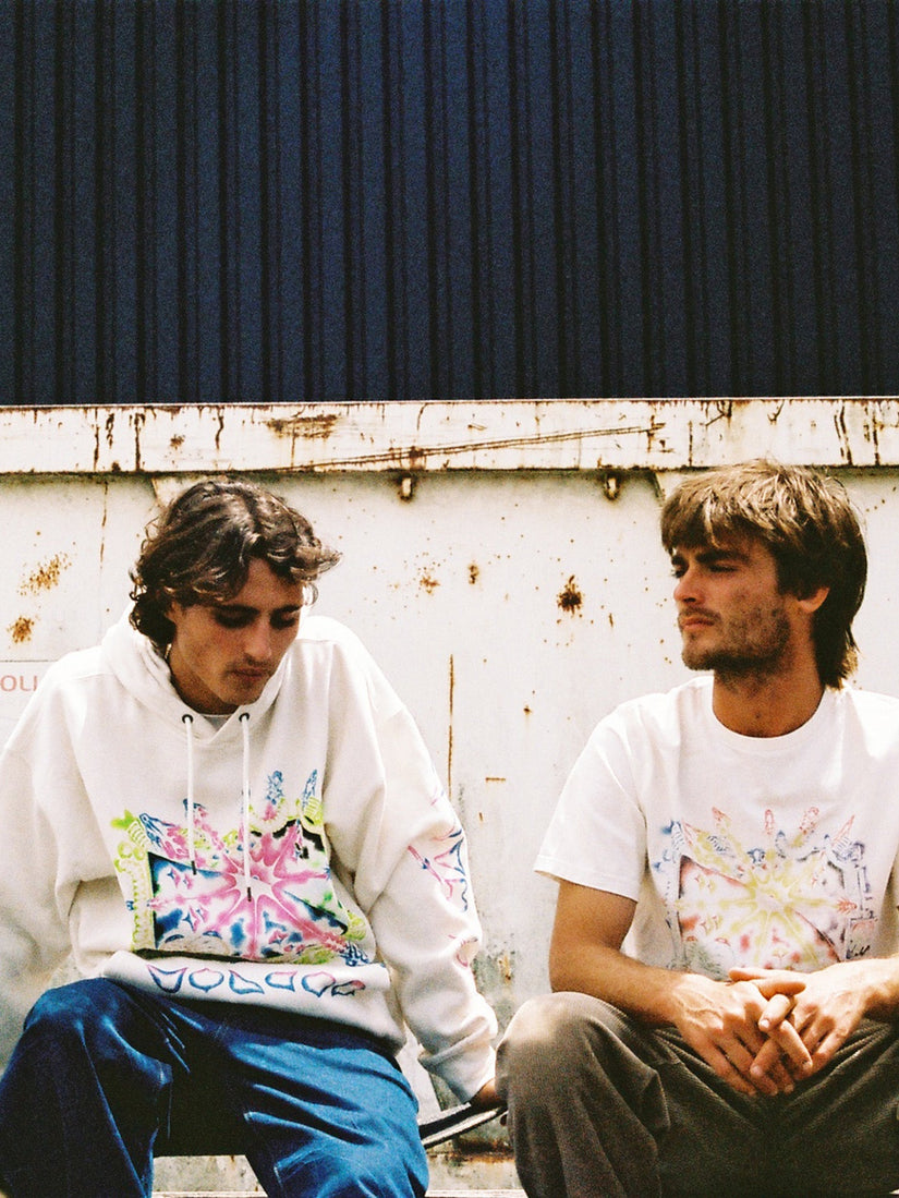 Sweat à capuche Sam Ryser - OFF WHITE