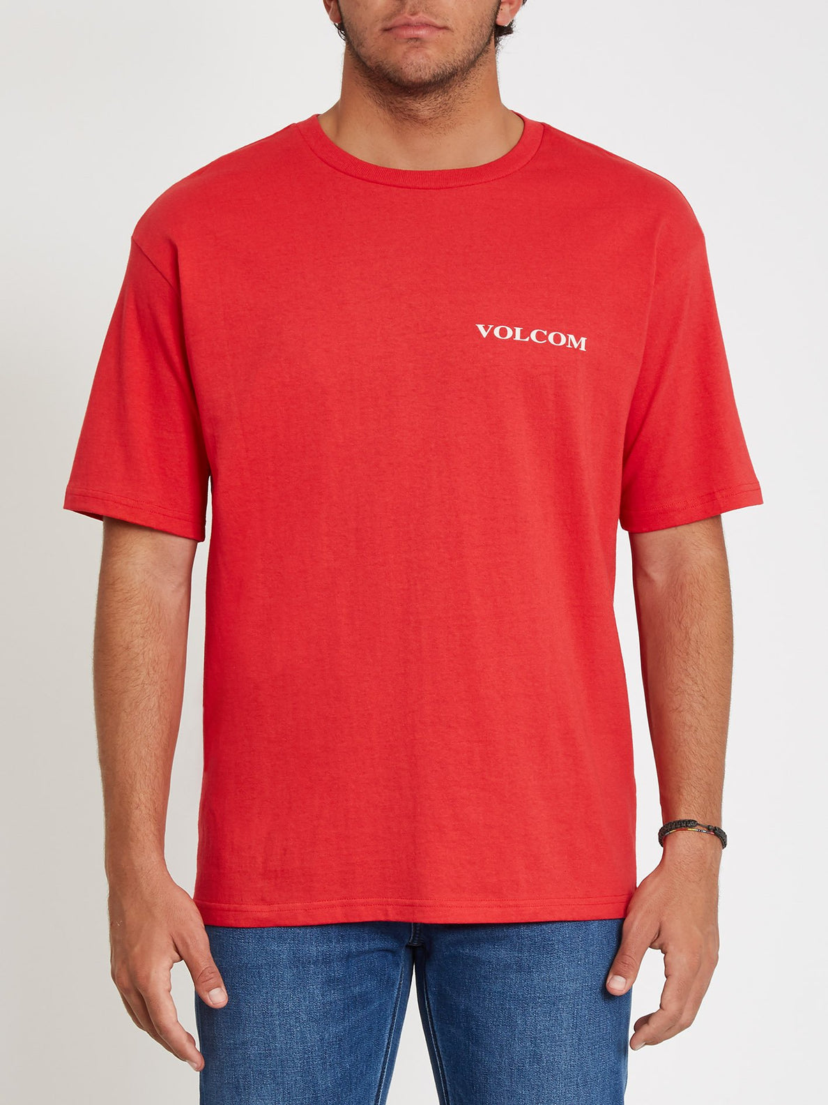 Volcom Stone T-shirt - Carmine Red (A4312105_CMR) [F]
