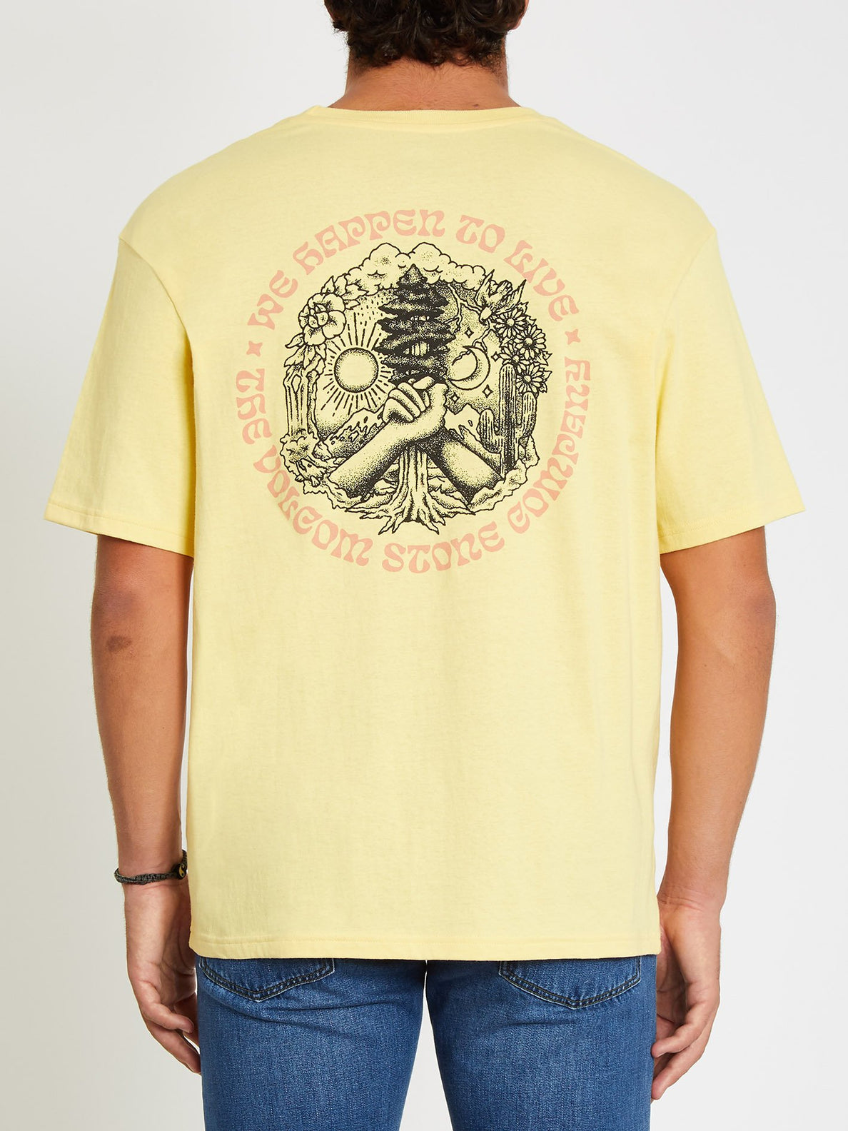 Gridlock T-shirt - Dawn Yellow (A4312106_DNY) [F]