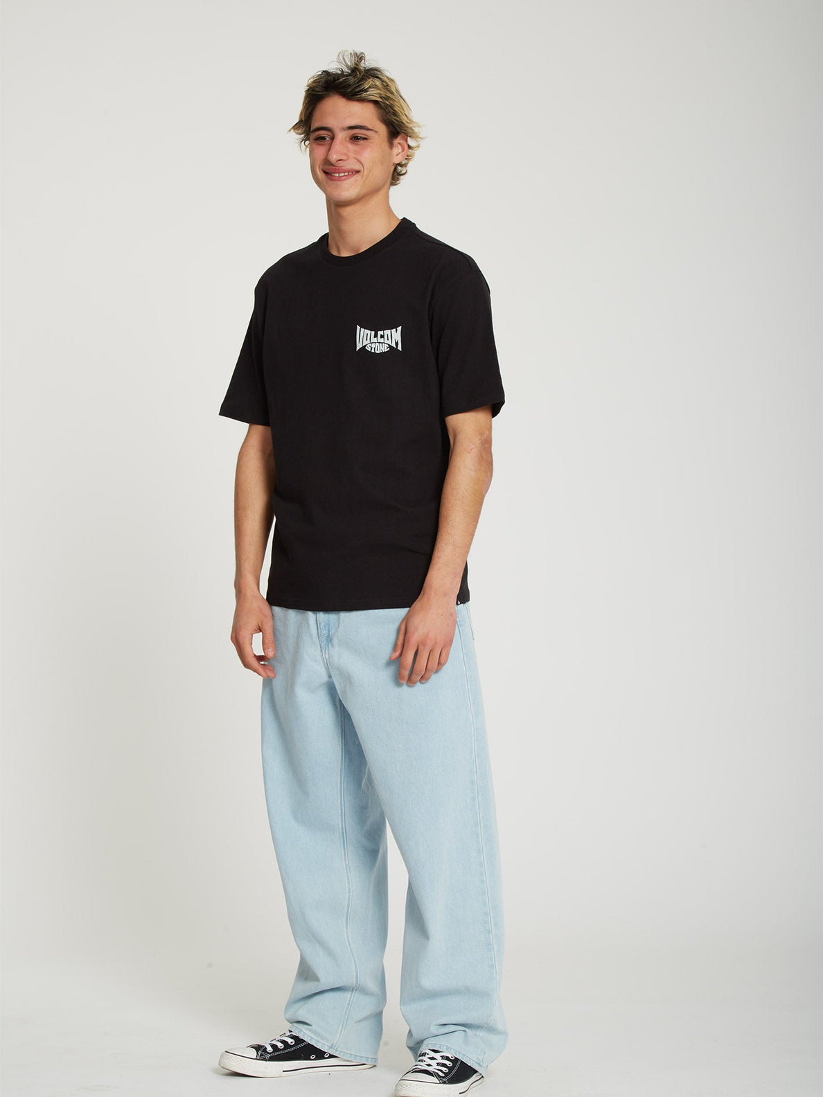 Roseye T-shirt - BLACK (A4312212_BLK) [170]