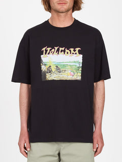 Crossworld T-shirt - BLACK (A4312311_BLK) [F]