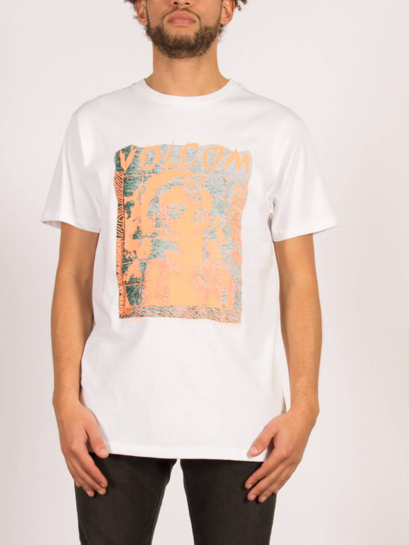 T-shirt à manches courtes Rager - White