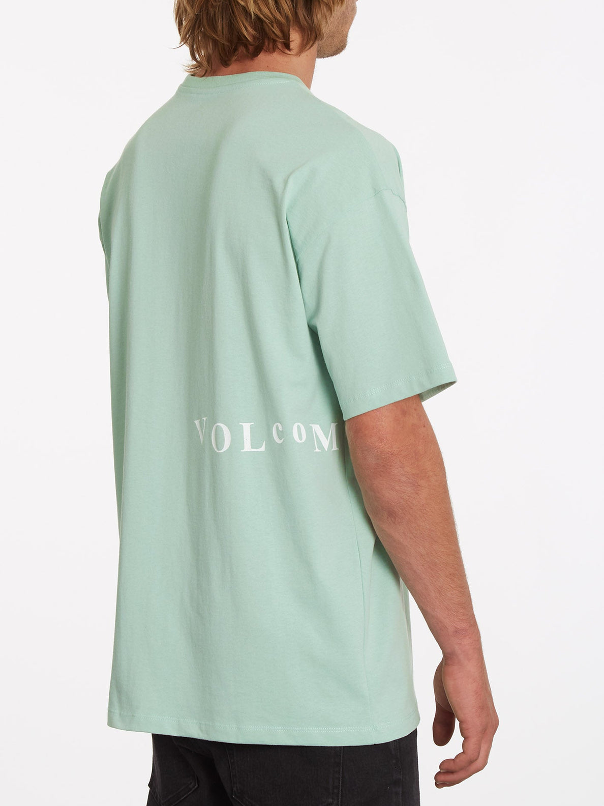 Scratched Stone T-shirt - LICHEN GREEN (A4332204_LCG) [1]