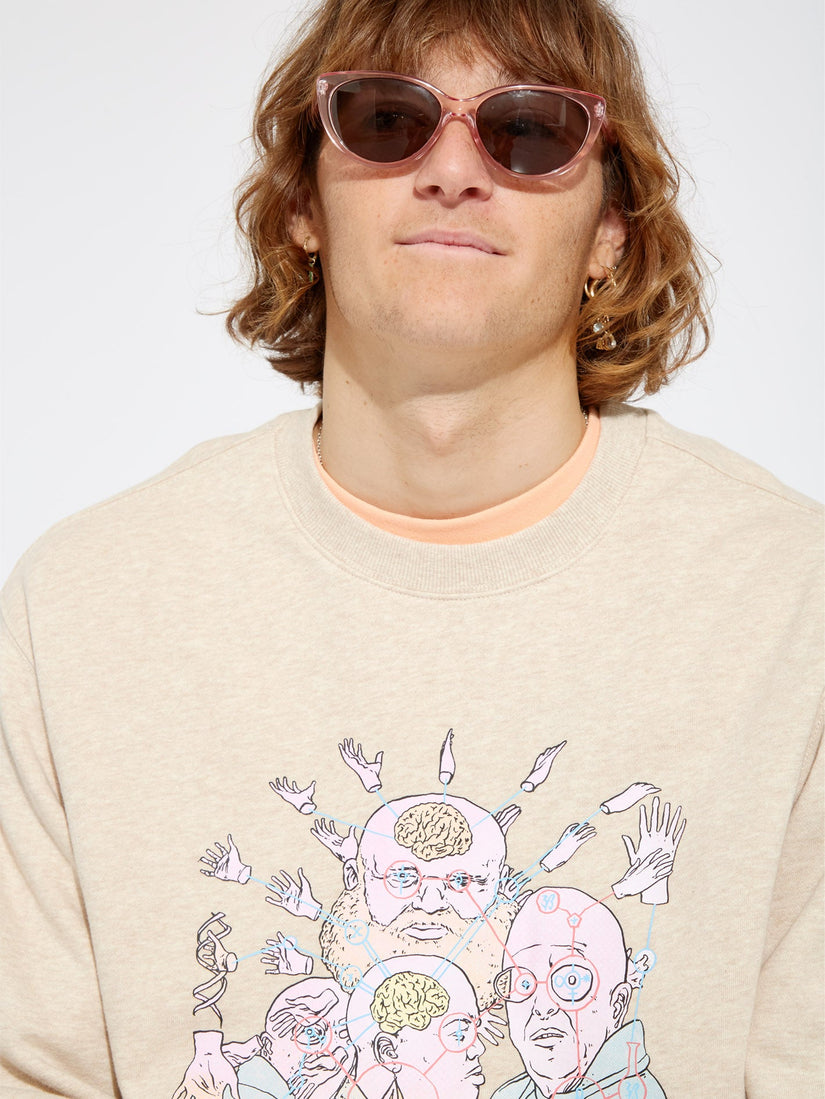 Ed Merlin Murray Sweatshirt - WHITECAP GREY (A4612302_WCG) [5]