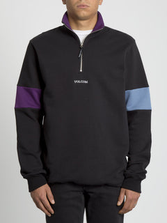 Rixon Fleece Sweater - Black (A4631907_BLK) [F]