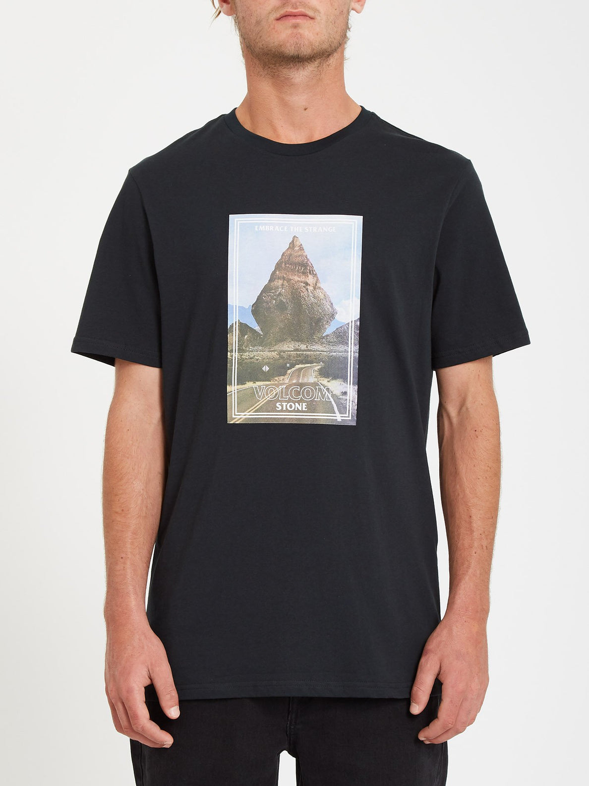 Hand Stone T-shirt - BLACK (A5032109_BLK) [F]