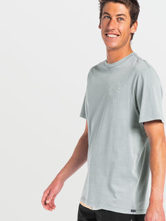 Circle Emb T-shirt - STORMY SEA (A5212200_STS) [6]