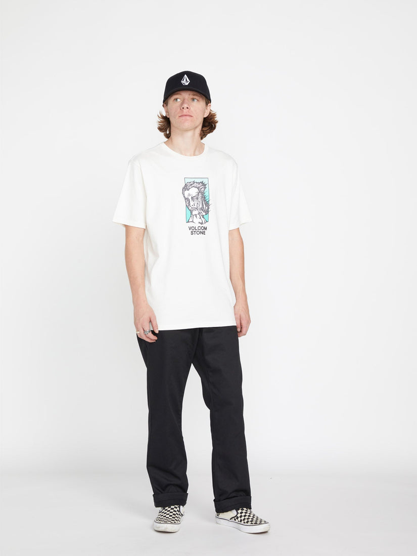 T-shirt Heckle - CREAM