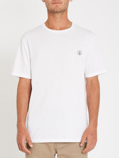Circle Blanks T-shirt - White (A5712050_WHT) [F]