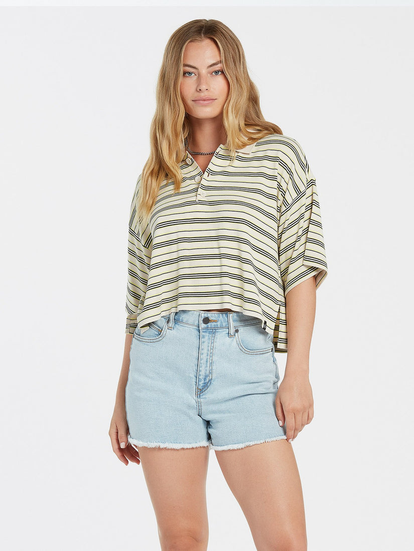 POPZTONE SS POLO (B0112204_BNE) [F]