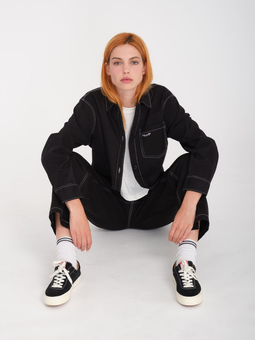 STONE KRAFT SHIRT LS (B0512403_BLK) [2]