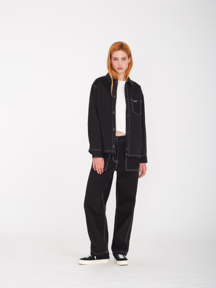 STONE KRAFT SHIRT LS (B0512403_BLK) [4]