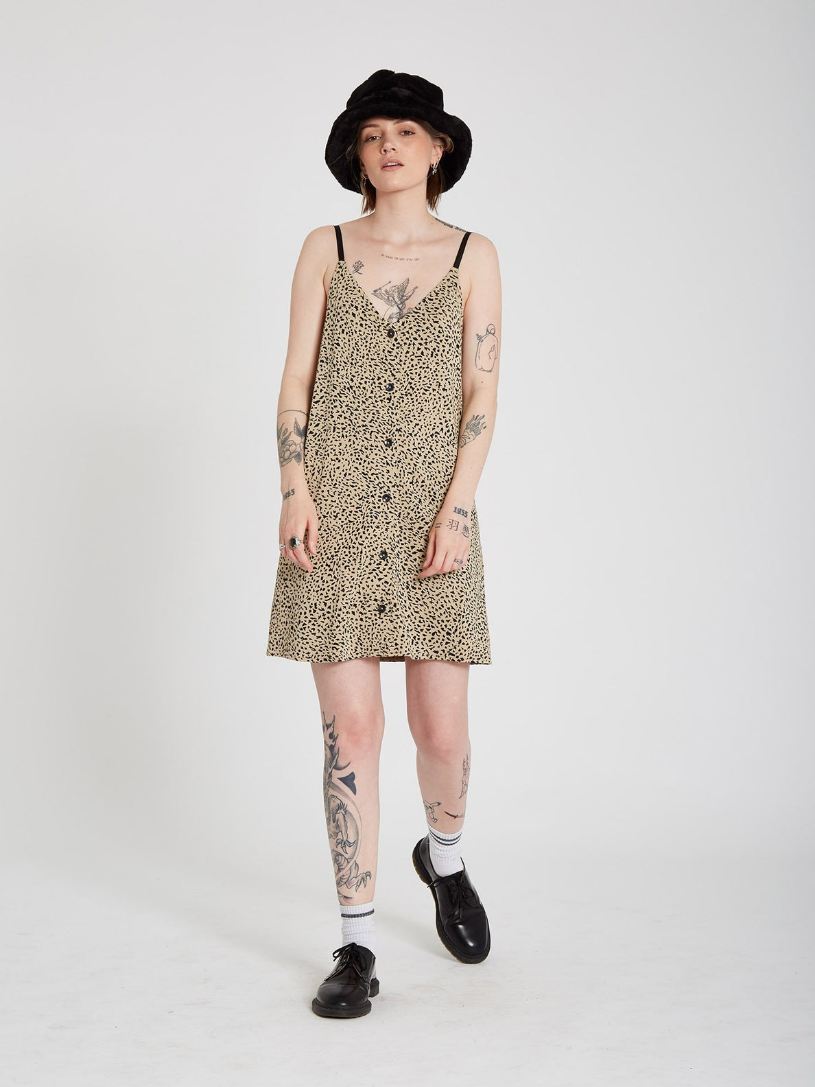 High Wired Cami Dress - Animal Print (B1312113_ANM) [3]