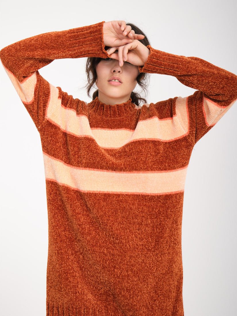 BUBBLE TEA DRESS (B1332315_NUT) [14]