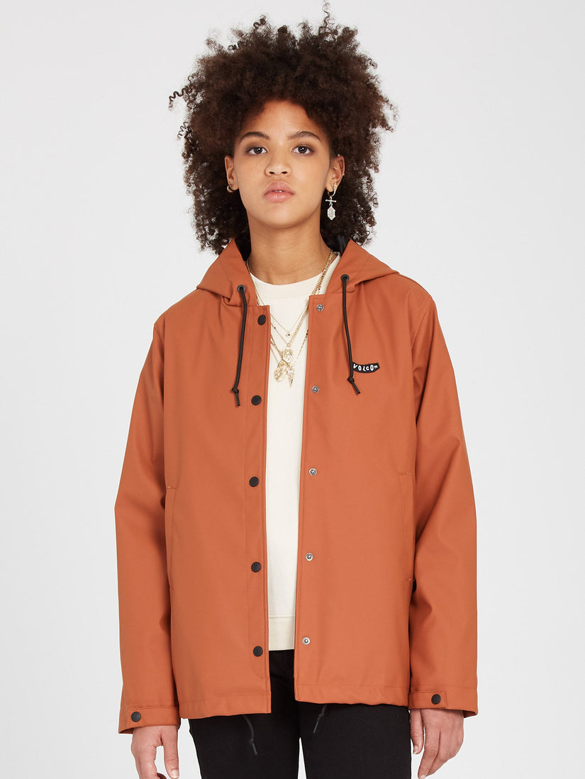 Sprain Dead Raincoat - DARK CLAY (B1512301_DCL) [1]