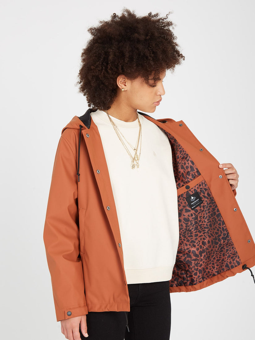 Sprain Dead Raincoat - DARK CLAY (B1512301_DCL) [4]