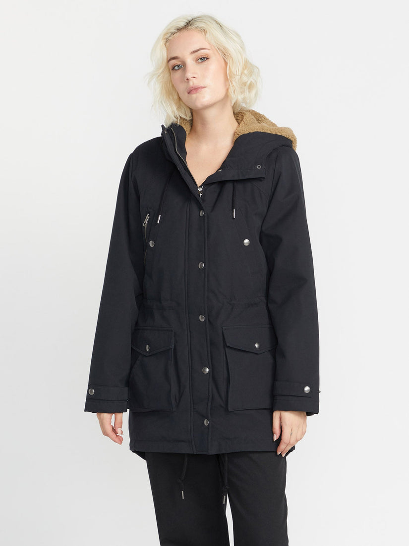 Parka Walk On By 5K BLACK Femme Volcom France