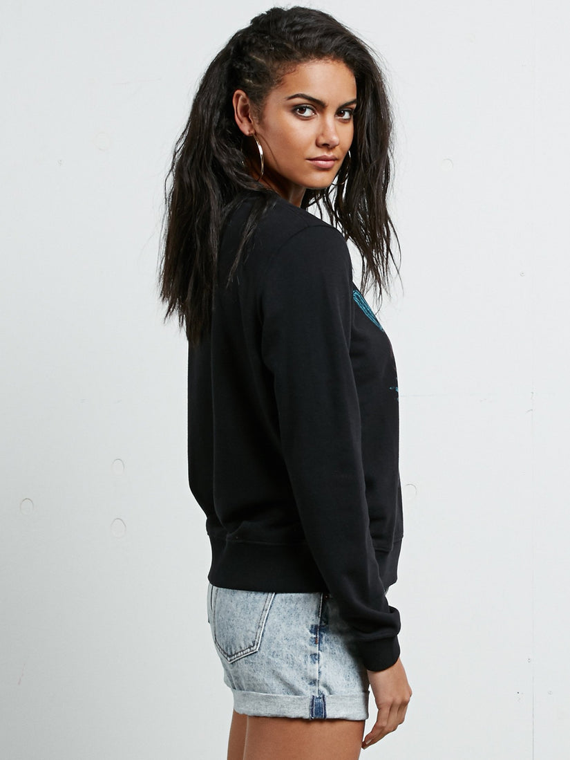Sweatshirt Sound Check Fleece - Black