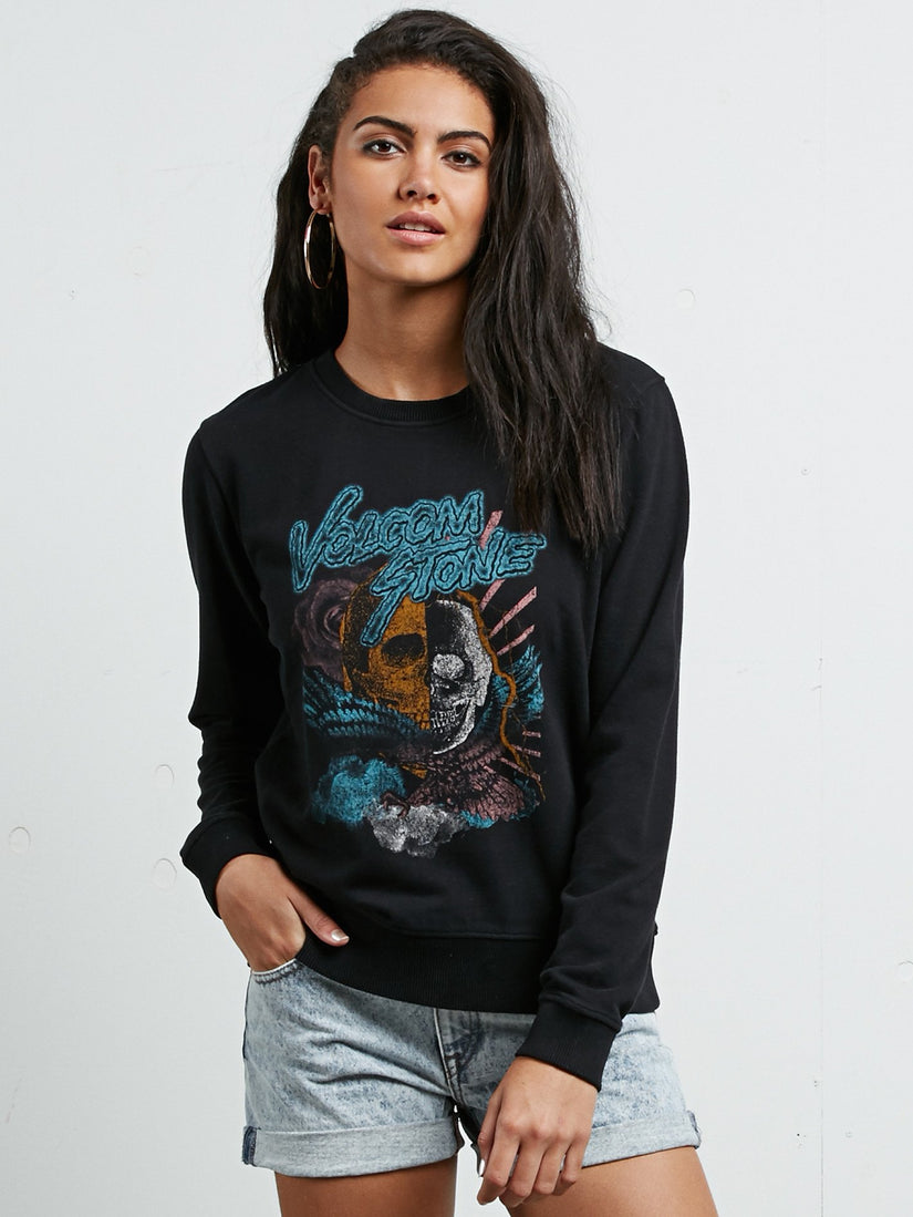 Sweatshirt Sound Check Fleece - Black