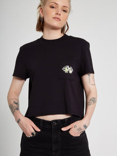 Pocket Dial T-shirt - Black (B3512103_BLK) [B]