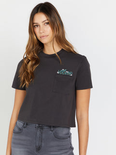 T-shirt pocket dial - VINTAGE BLACK