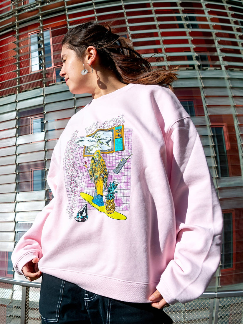 Sweatshirt French Surf - LILAC ASH