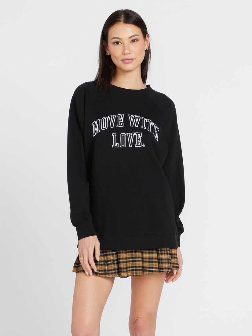 Sweatshirt Dede - BLACK