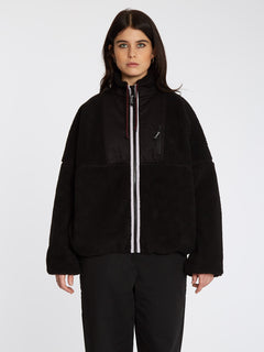 Fuzoff Sherpa Jacket - BLACK (B4832202_BLK) [F]
