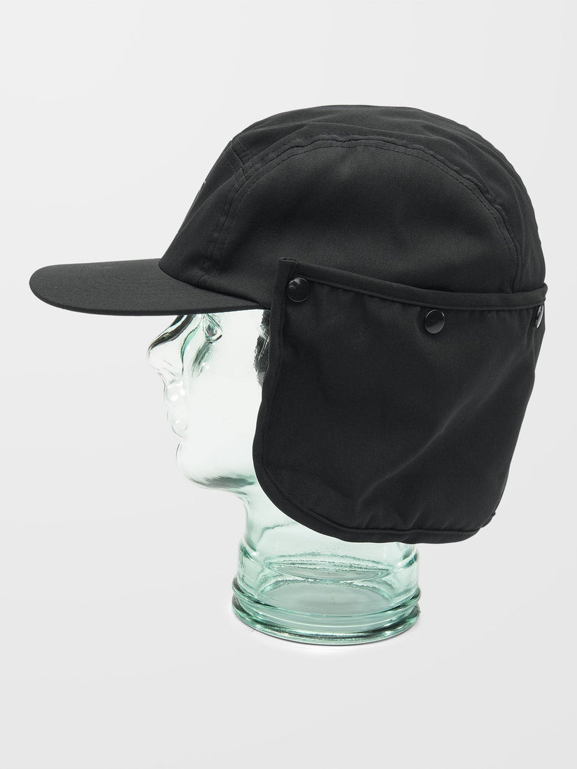 STONE TRIP FLAP HAT (D5512404_BLK) [2]