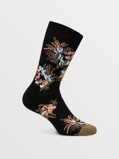 Vibes Socks - Black Print (D6302003_BPR) [1]
