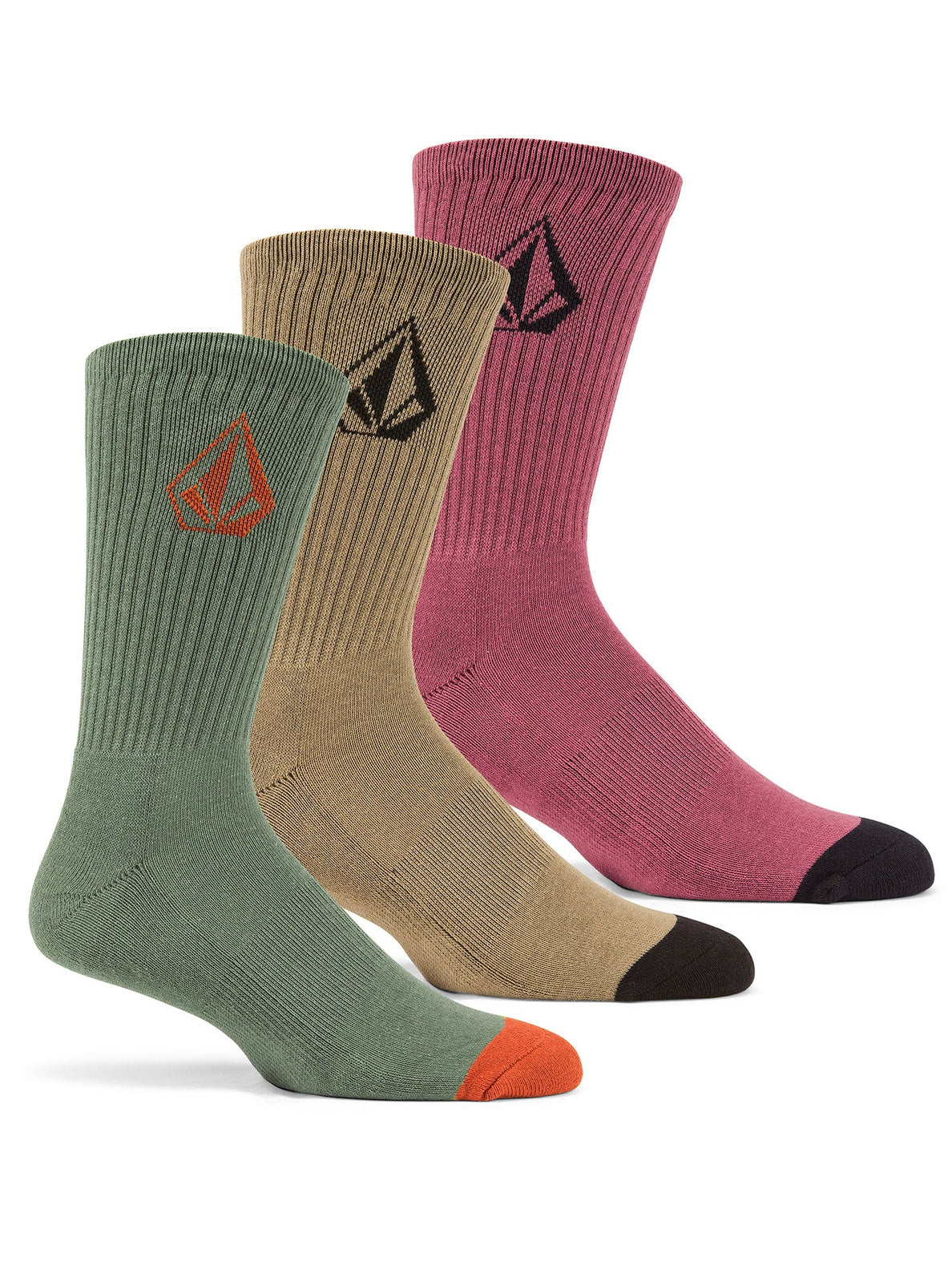 Chaussettes Full Stone (3 paires) - AGAVE