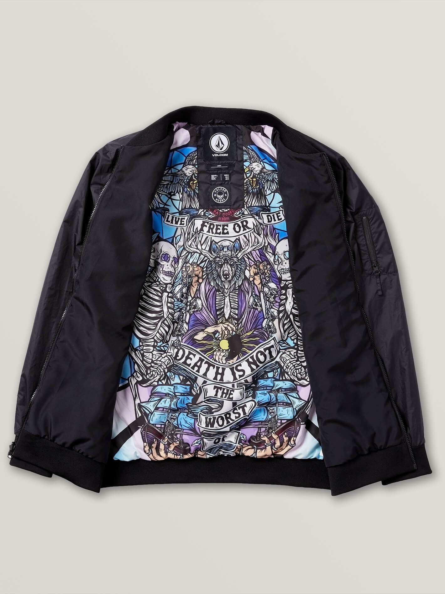 Mens Pat Moore 3-In-1 Jacket - Black | Volcom France