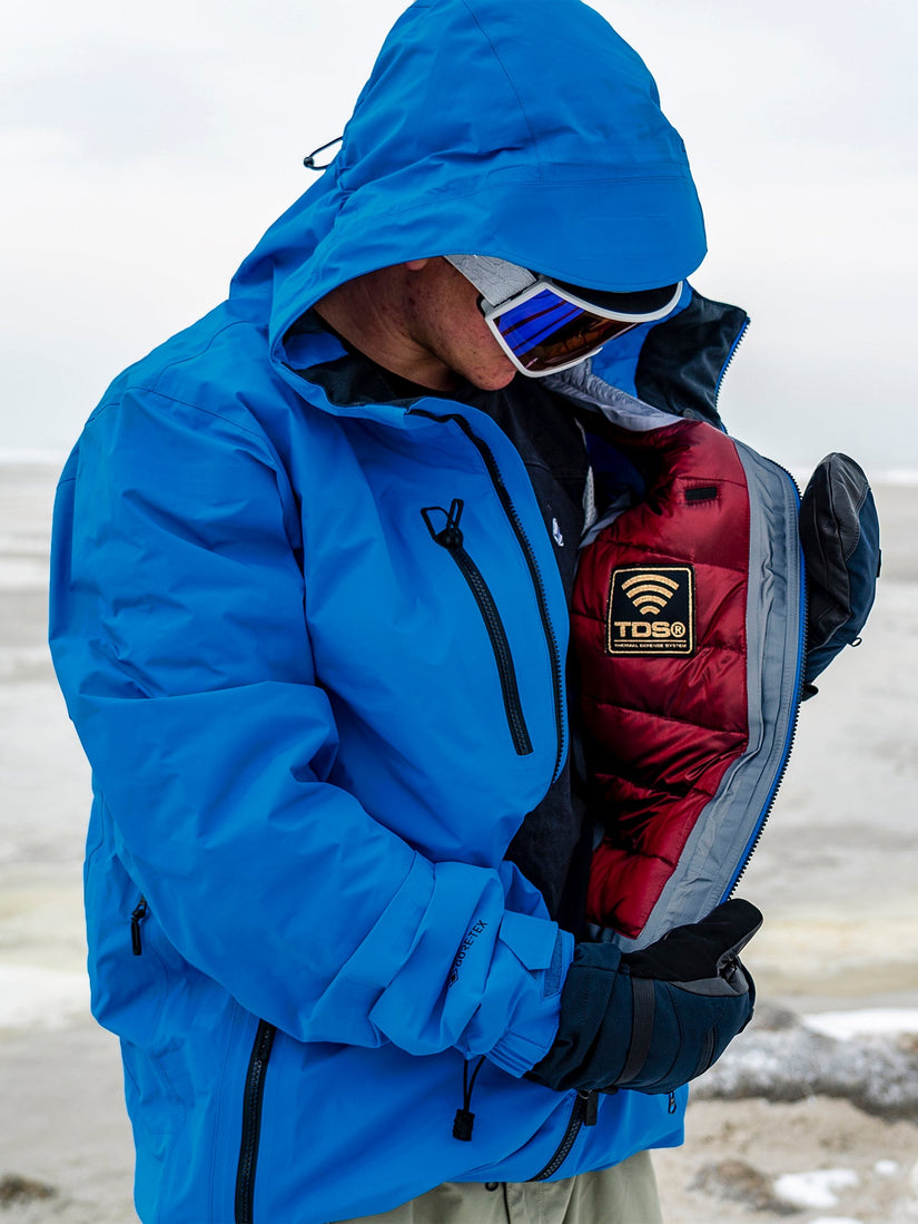 Tds Volcom Vetement VOLCOM-PAXSON 2L TDS INF PARKA CARAMEL Veste