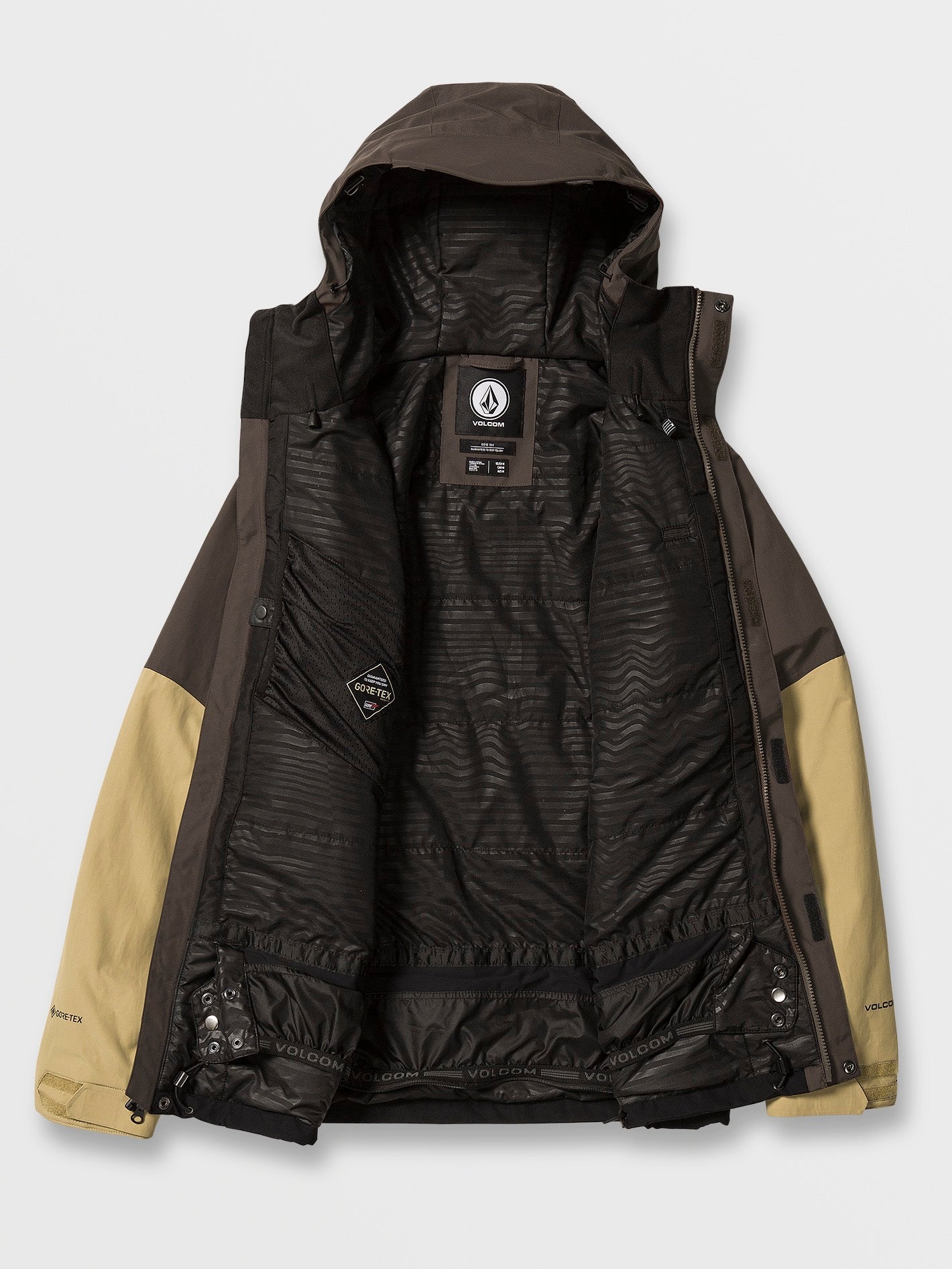 Veste Gore-Tex L Insulated - BROWN - Homme - Volcom France