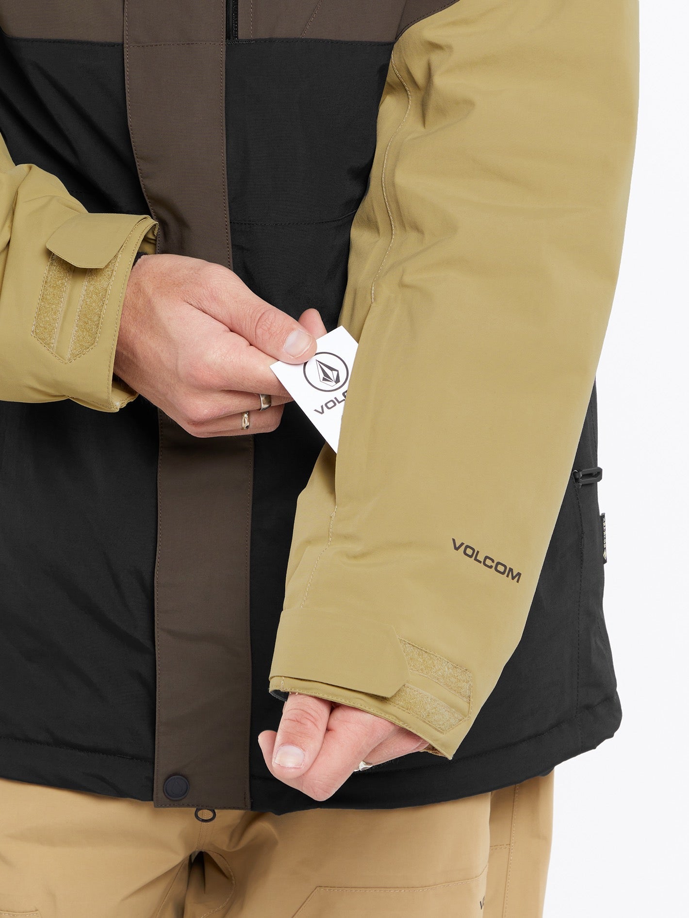 Veste Gore-Tex L Insulated - BROWN - Homme - Volcom France