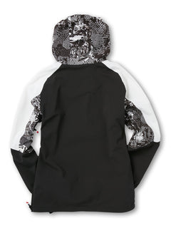 Ou Brighton Pullover Jacket - BLACK WHITE (G0602200_BWH) [B]