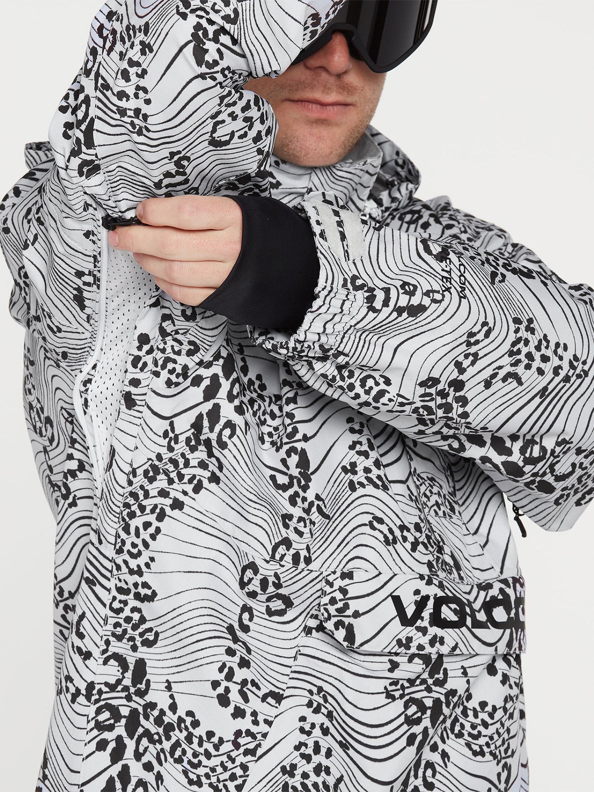 Melo Gore-Tex Pullover Jacket - WHITE PRINT (G0652206_WHP) [20]