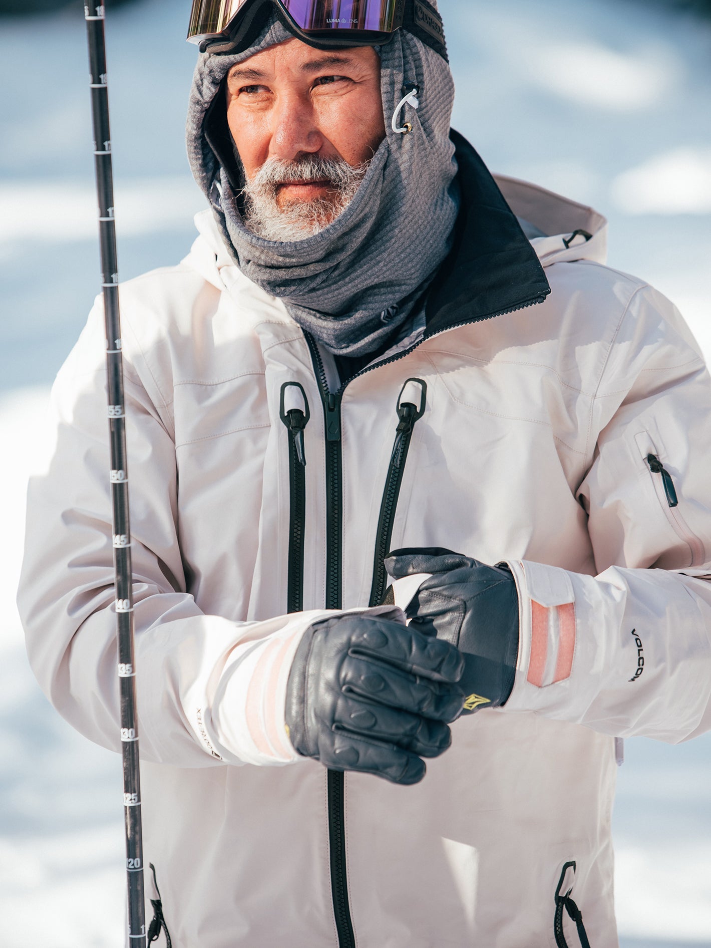 Veste de Snow Ski pour homme Stone Stretch Gore-Tex - Khaki