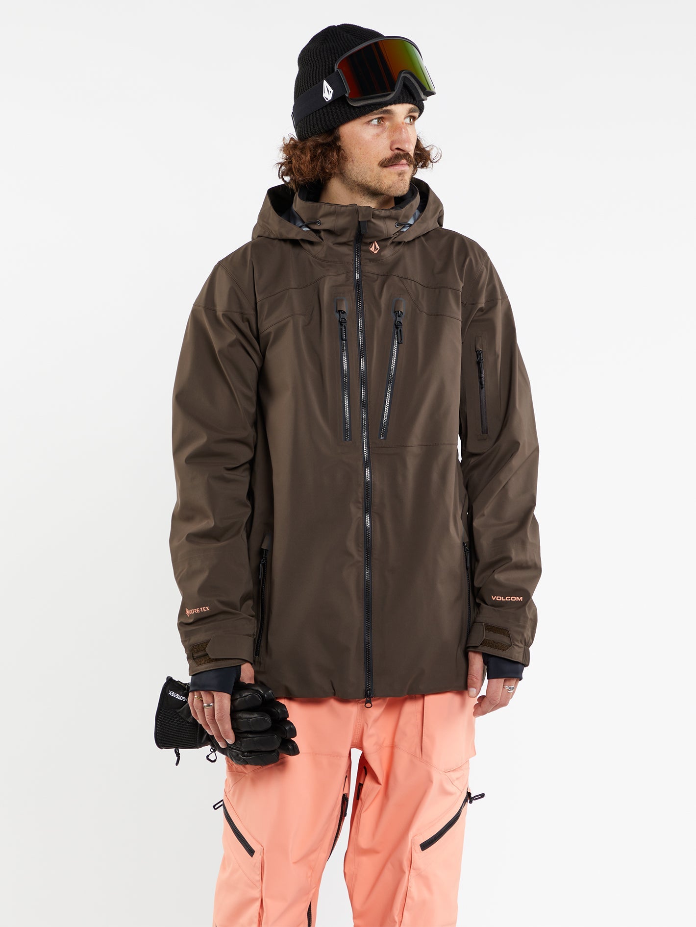 Veste Stretch Gore-Tex Guch - BROWN - Homme - Volcom France