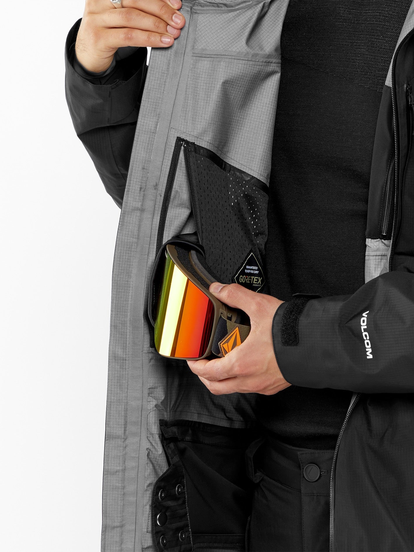 Veste Gore-Tex Arthur Proshell - BLACK - Volcom France