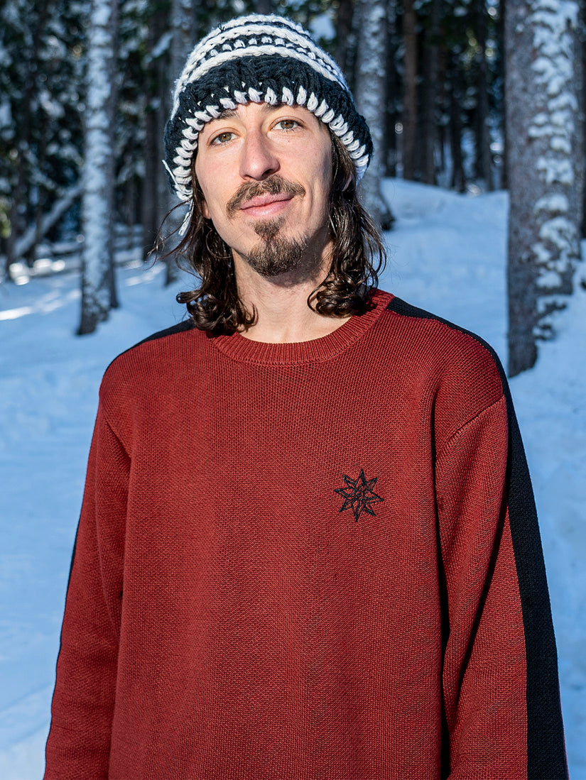 Ravelson Sweater - MAROON (G0752401_MAR) [52]