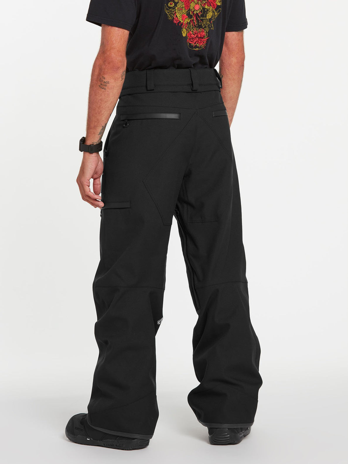 V-Line Trousers - BLACK (G1352207_BLK) [5]