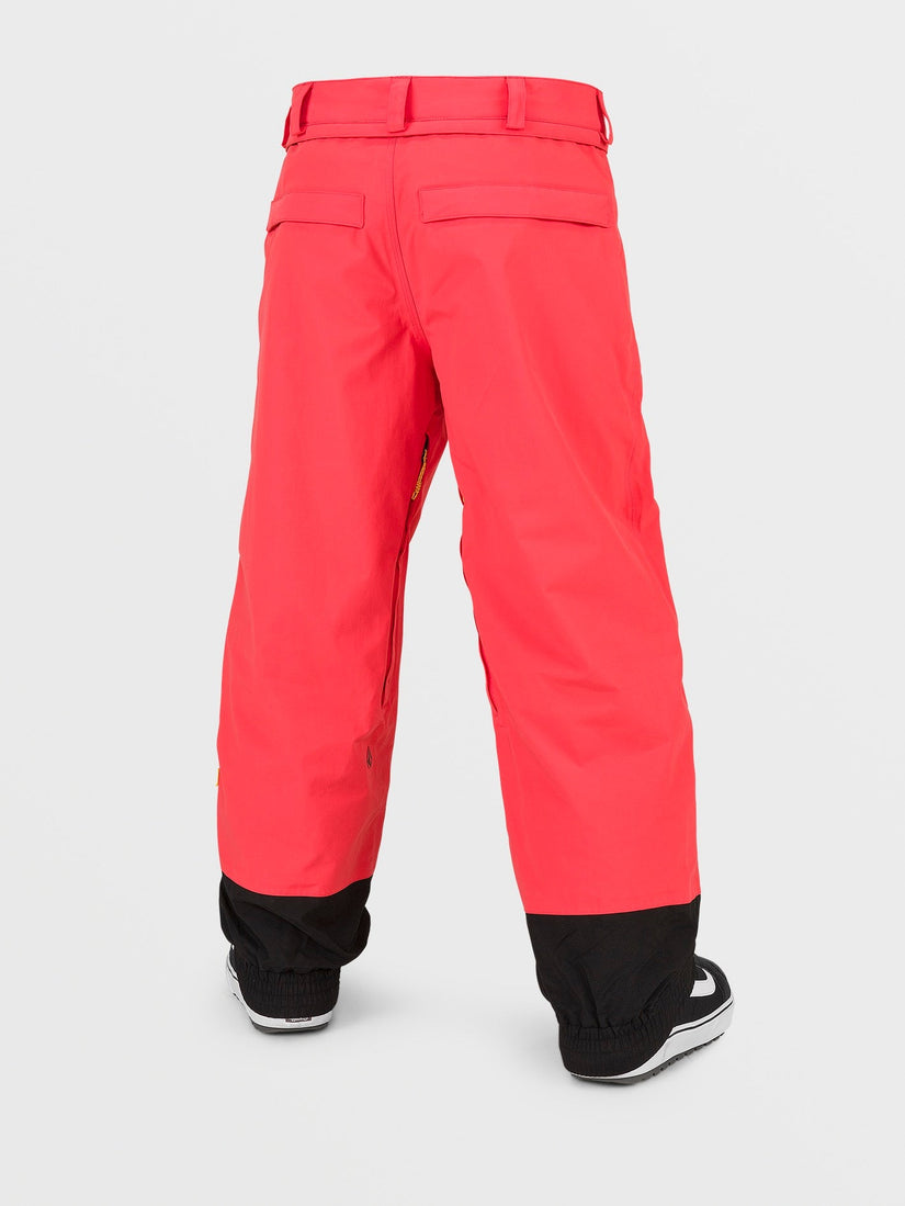 Pantalon large à taille haute - Rouge - - 22.00 Pantalon large à taille haute - Rouge - - 22.00