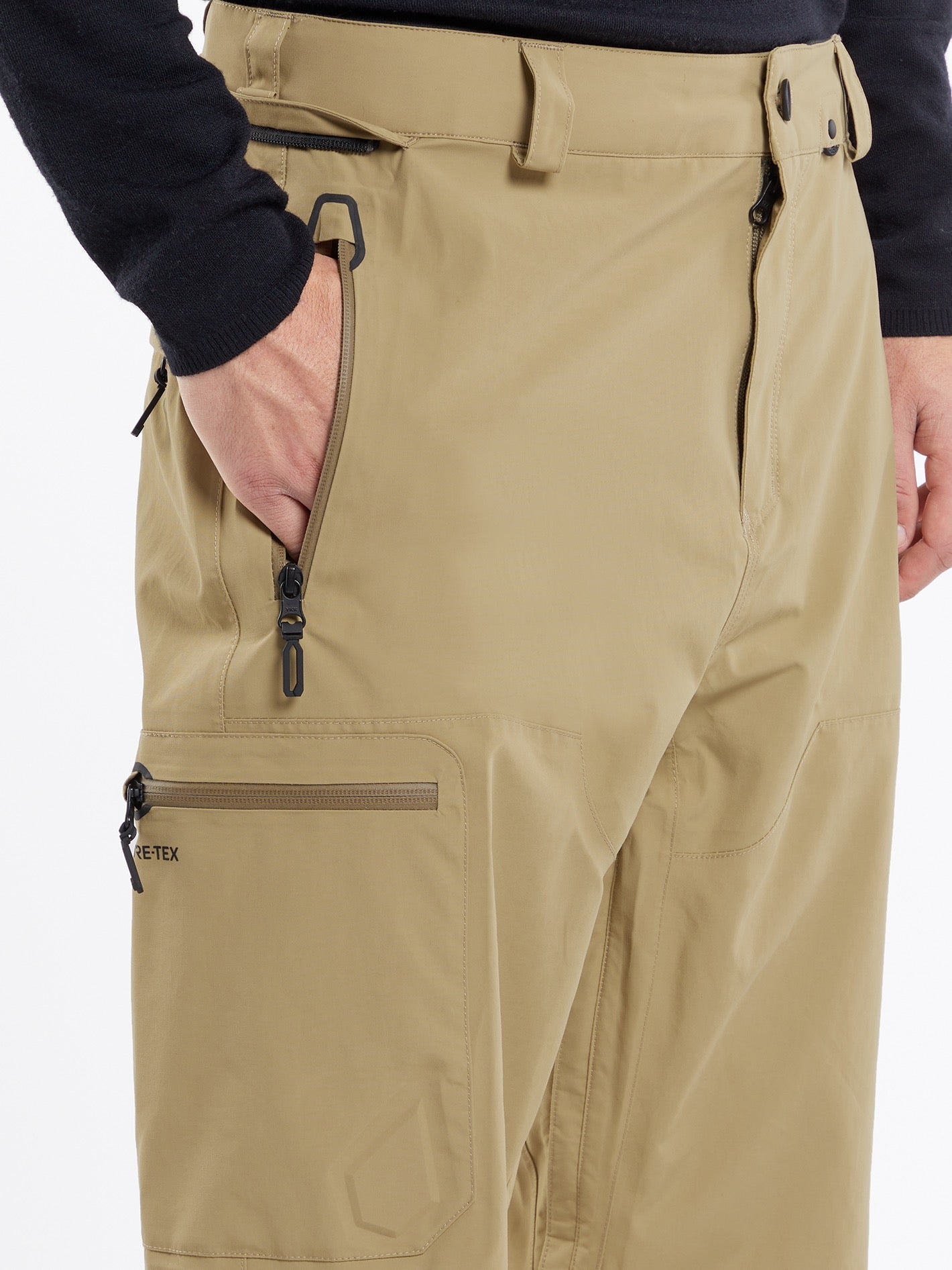 Pantalon Gore-Tex L - DARK KHAKI - Homme - Volcom France